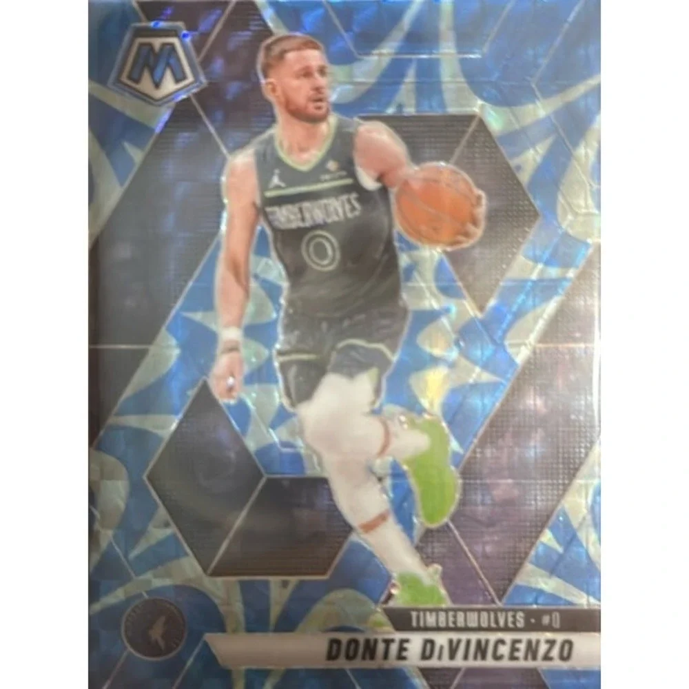 2024 Panini Mosaic #73 Donte DiVincenzo Reactive‎ Blue Mosaic